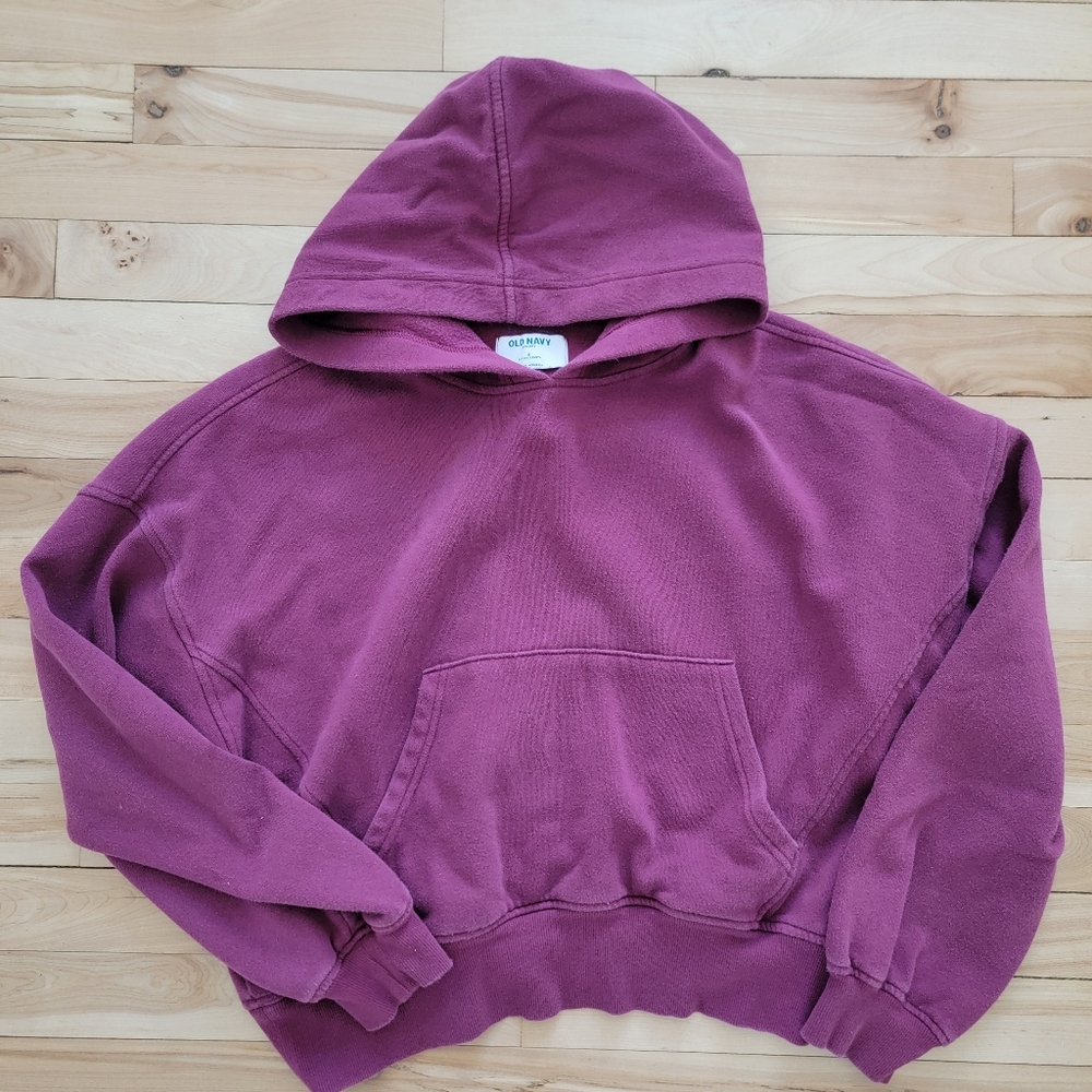 Old Navy Purple Cozy Hoodie Sweatshirt & Sweatpants Coord Set Size Small - Picture 2 of 8
